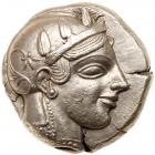 Attica, Athens. Silver Tetradrachm (17.13g), ca. 465-455 BC