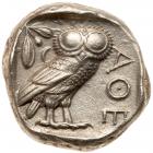 Attica, Athens. Silver Tetradrachm (17.15g), ca. 440-404 BC - 2