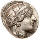 Attica, Athens. Silver Tetradrachm (17.18g), ca. 440-404 BC