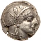 Attica, Athens. Silver Tetradrachm (17.18g), ca. 440-404 BC