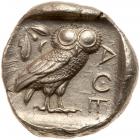 Attica, Athens. Silver Tetradrachm (17.17g), ca. 440-404 BC - 2