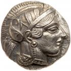 Attica, Athens. Silver Tetradrachm (16.95g), 440-404 BC