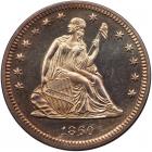 1860 Liberty Seated 25C