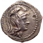 Attica, Athens. Silver Drachm (3.78 g), ca. 168/5-42 BC VF