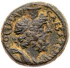 City Coins of Israel: Samaria, Caesarea Maritima. Hadrian. Ã (14.16 g), AD 117-138 - 2