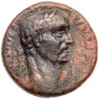 Trajan. AD 98-117. Ã (7.89 g), Struck at Coele-Syria. Leucas ad Chrysoroam Fine