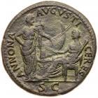 Nero. Ã Sestertius (24.76 g), AD 54-68 VF - 2