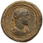 Elagabalus. Ã Bimetallic Medallion (37.48 g), AD 218-222 Choice VF