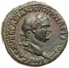 Vespasian. Ã Sestertius (22.53 g), AD 69-79 Choice VF