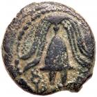 Judaea, Herodian Kingdom. Herod II Archelaus. Ã Prutah (1.80 g), 4 BCE-6 CE Choi