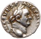 Vespasian. Silver Denarius (3.53 g), AD 69-79 Choice VF