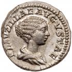 Plautilla. Silver Denarius (3.34 g), Augusta, AD 202-205 EF