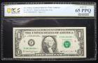 1988-A, $1 Federal Reserve Note. Web-Press Star Note