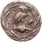 Attica, Athens. Silver Drachm (4.01 g), ca. 168/5-42 BC VF - 2