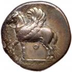 Corinthia, Corinth. Silver Stater (8.23 g), ca. 400-375 BC About VF