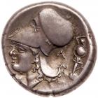 Corinthia, Corinth. Silver Stater (8.55 g), ca. 350/45-285 BC Choice VF - 2