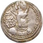 Sasanian Kingdom. Shapur I. Silver Drachm (4.50 g), AD 240-272 EF