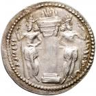 Sasanian Kingdom. Shapur I. Silver Drachm (4.50 g), AD 240-272 EF - 2