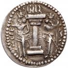 Sasanian Kingdom. Shapur I. Silver Obol (0.62 g), AD 240-272 EF - 2