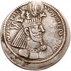 Sasanian Kingdom. Narseh. Silver Drachm (4.16 g), AD 293-303 VF