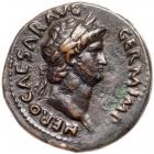 Nero. Ã As (11.76 g), AD 54-68 Choice VF