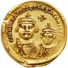 Heraclius. Gold Solidus (4.47 g), 610-641 EF