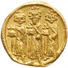 Heraclius. Gold Solidus (4.34 g), 610-641 About EF