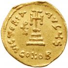 Heraclius. Gold Solidus (4.34 g), 610-641 About EF - 2