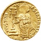 Justinian II. Gold Solidus (4.46 g), first reign, 685-695 Mint State - 2