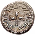 Judaea, The Jewish War. Silver Shekel (13.71 g), 66-70 CE EF - 2