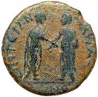 Judaea City Coinage. Decapolis. Gadara. Marcus Aurelius and Lucius Verus. Ã (13.07 g), AD 161-180 and 161-169 respectively