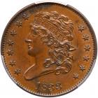 1833 C-1 R1 PCGS graded MS62 Brown