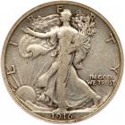 1916 Liberty Walking 50C ANACS F15