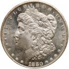 1880-CC Morgan $1. 8 Over High 7. Rev of 1879 NGC MS64