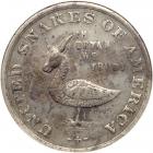 1896 Bryan Money, United Snakes of America Medal VF