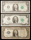 3-piece lot of Small Size Notes