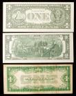 3-piece lot of Small Size Notes - 2