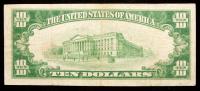 1929, $10 National Bank Note. Type 1. The Commercial NB of Bradford, Pennsylvania - 2