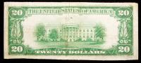 1929, $20 National Bank Note. Type 1. First NB of Bradford, Ohio - 2