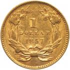 1857 $1 Gold Indian - 2