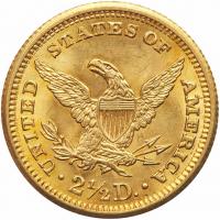 1907 $2.50 Liberty PCGS MS64 - 2