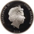 Cook Islands. 50 Dollars, 2014 Gem Proof - 2