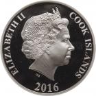 Cook Islands. 25 Dollars, 2016 Gem Proof - 2