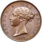 Great Britain. Halfpenny, 1853 Unc