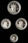 2000-W 4-Piece American Platinum Eagle Proof Set Gem Proof