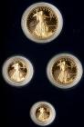 1988 4-Piece American Gold Eagle Proof Set Gem Proof