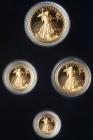 1990 4-Piece American Gold Eagle Proof Set Gem Proof