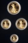 1991 4-Piece American Gold Eagle Proof Set Gem Proof