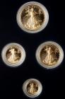 1993 4-Piece American Gold Eagle Proof Set Gem Proof