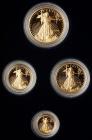 1996-W 4-Piece American Gold Eagle Proof Set Gem Proof